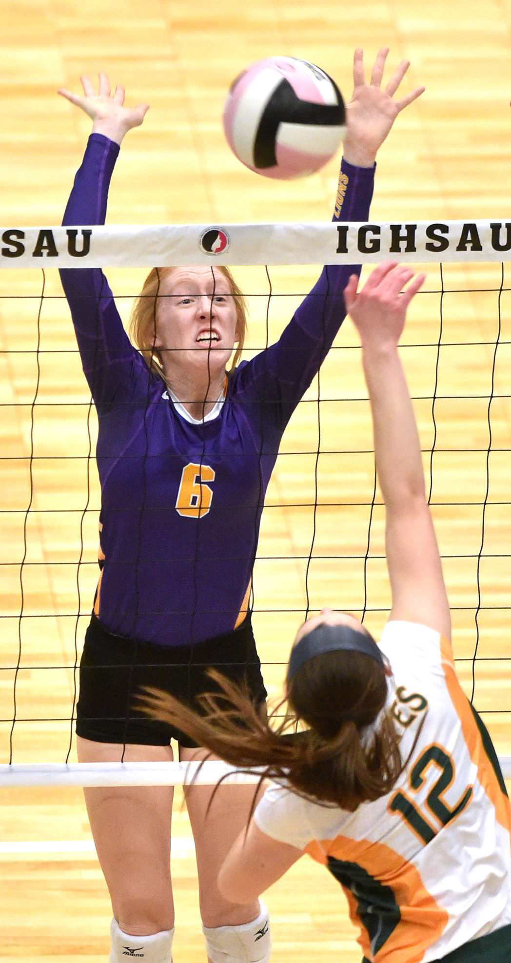 Central Lyon vs Council Bluffs St. Albert state volleyball